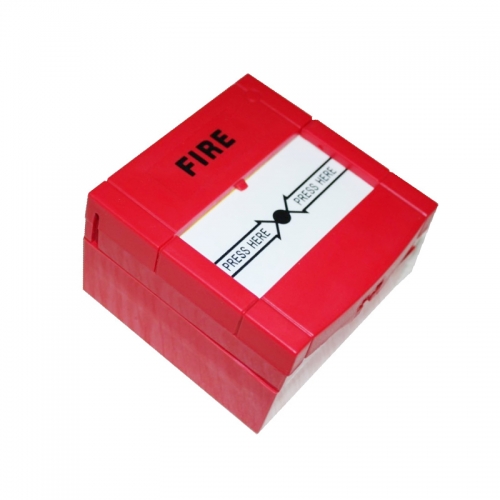 Botão de liberação de saída de emergência de fogo de vidro de quebra de cor vermelha SAC-B34 quente